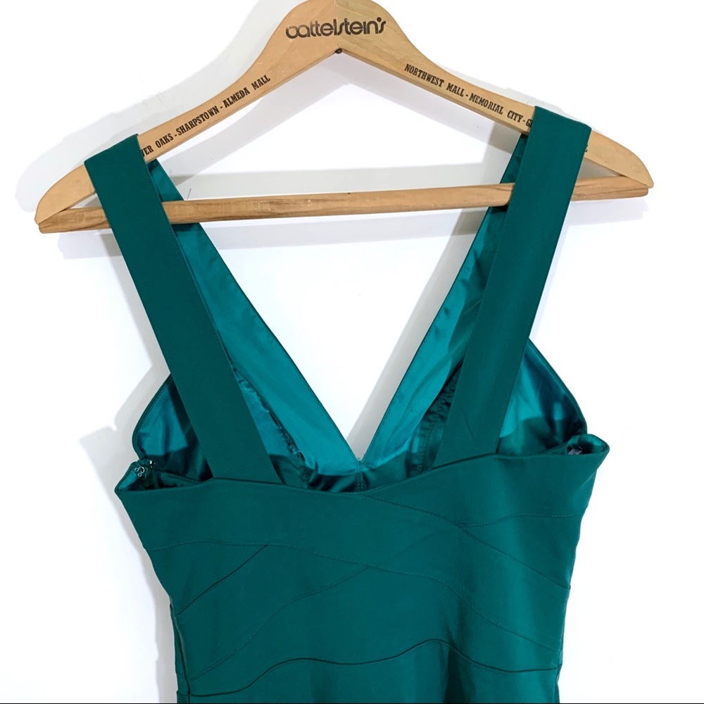 Lavender Label Turquoise Structured Cocktail Dress - image 7